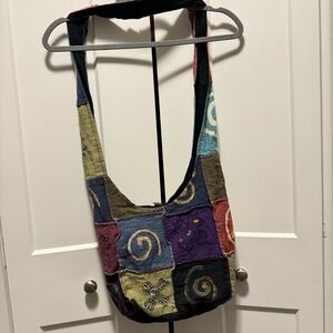 Rising International Patchwork Crossbody Bag